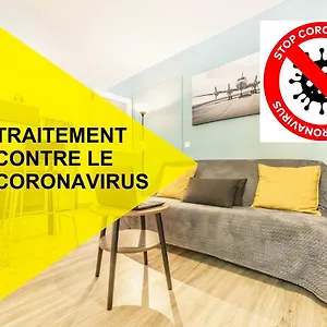 Cosy 108 - Centre - Stationnement - Gare Appartement